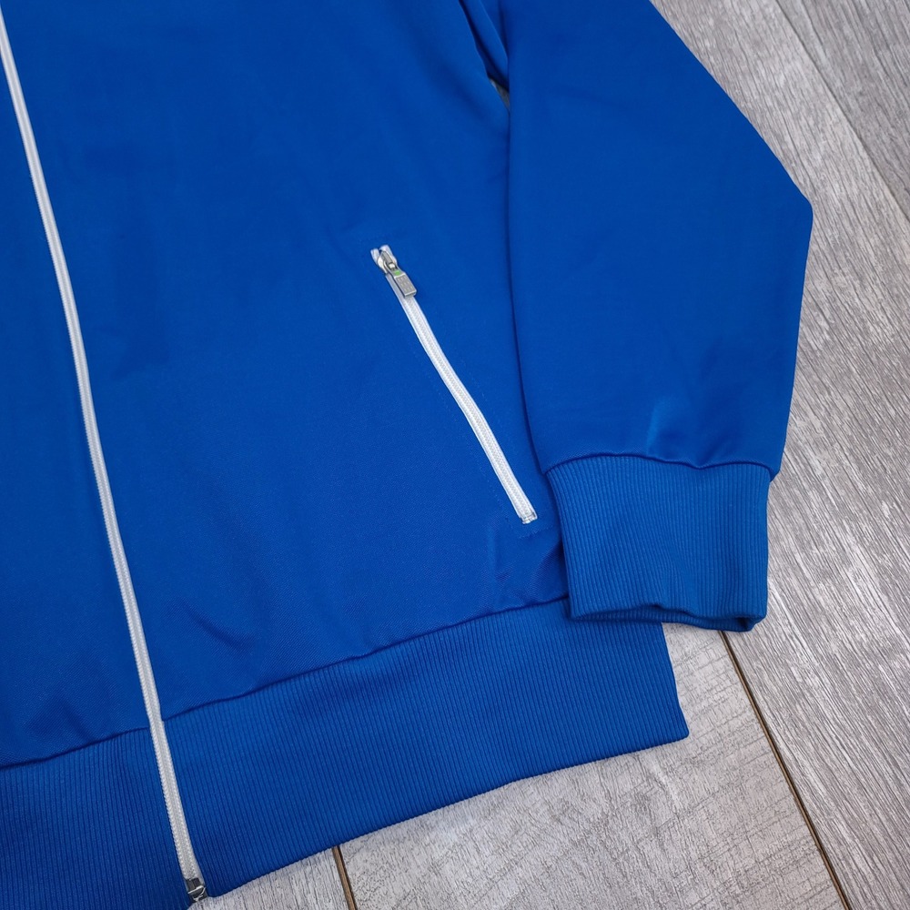 Hugo Boss Track Jacket Mens XL Blue Italy 2014 Skaz Flag Full Zip Soccer Soccer - Picture 3 of 9